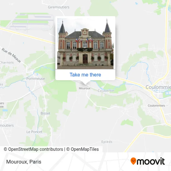 Mouroux map