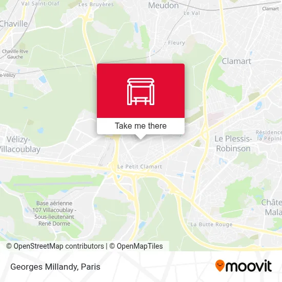 Georges Millandy map
