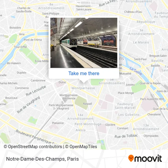 Notre-Dame-Des-Champs map