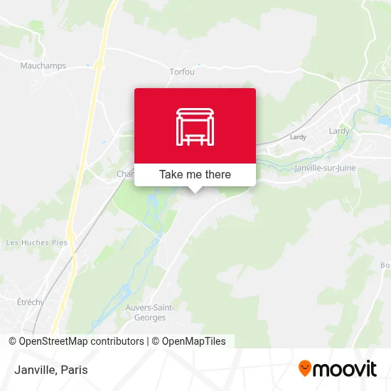 Janville map
