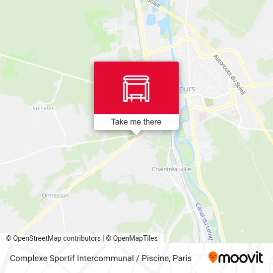 Complexe Sportif Intercommunal / Piscine map