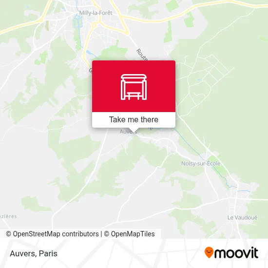 Auvers map