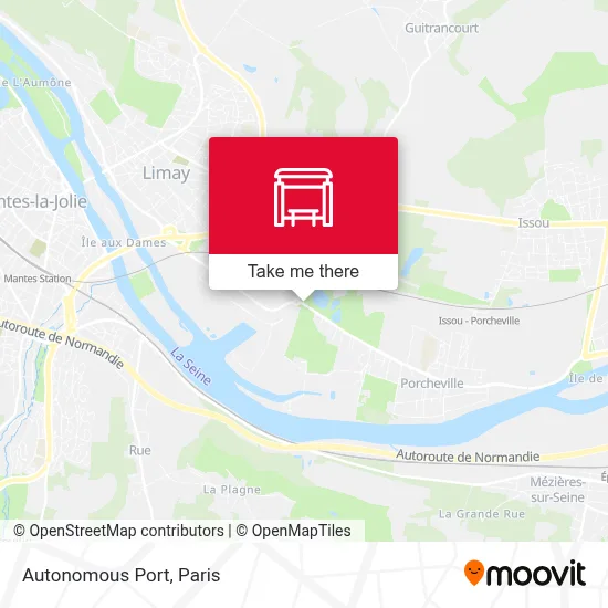 Port Autonome map