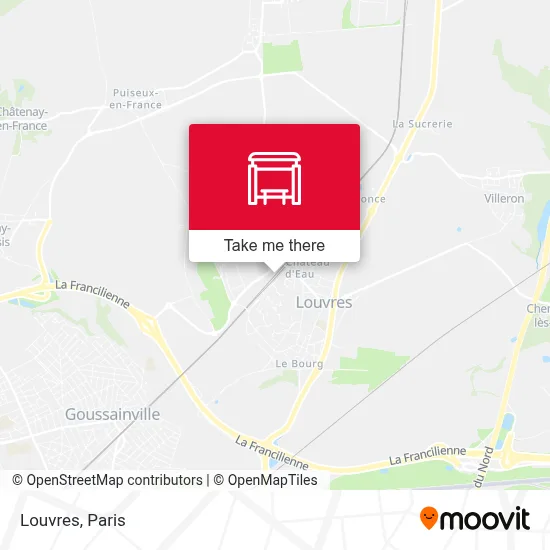 Louvres map