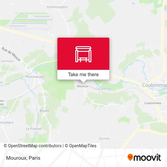 Mouroux map