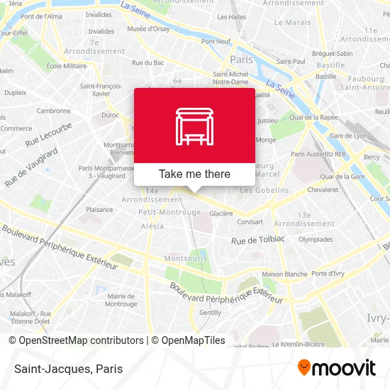 Saint-Jacques map