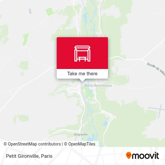 Petit Gironville map