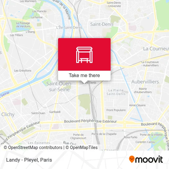 Landy - Pleyel map