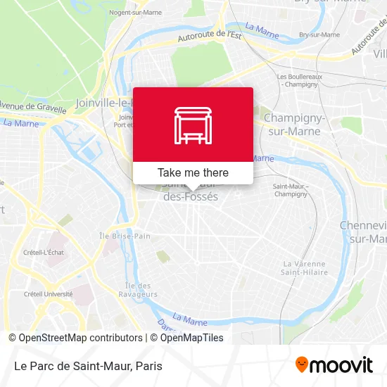 Le Parc de Saint-Maur map