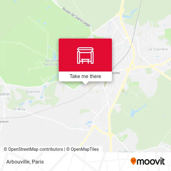 Arbouville map