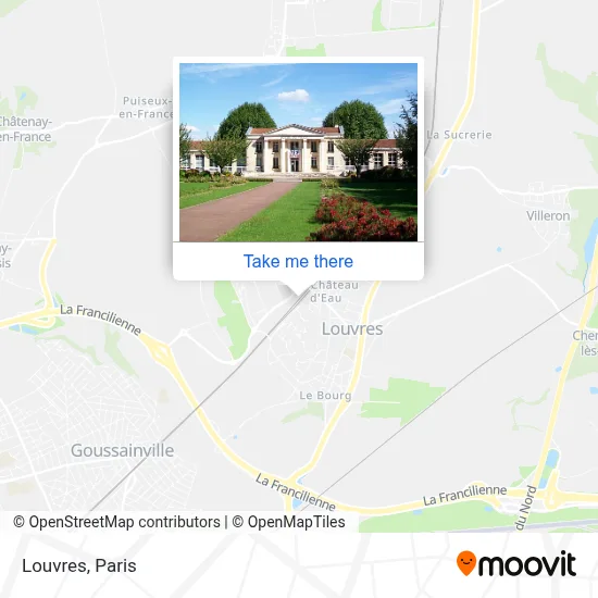 Louvres map
