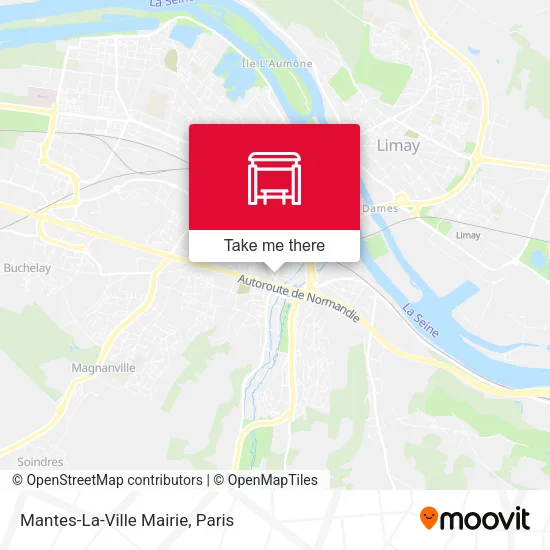 Mantes-La-Ville Mairie map