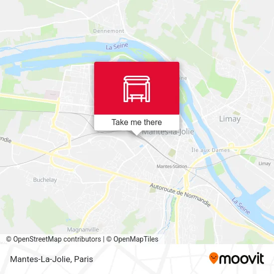 Mantes-La-Jolie map