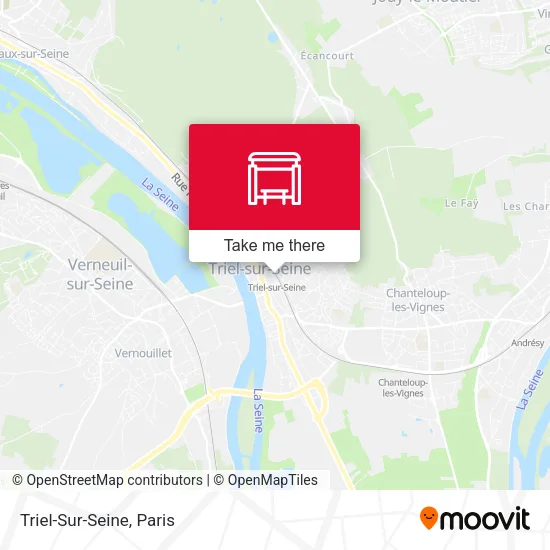 Triel-Sur-Seine map