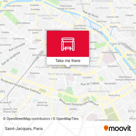 Saint-Jacques map