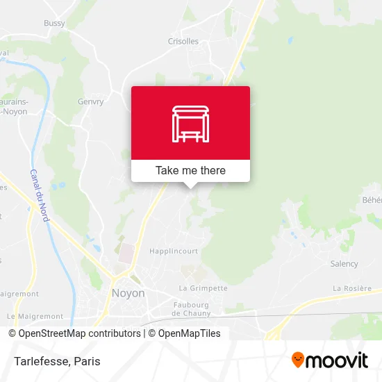 Tarlefesse map
