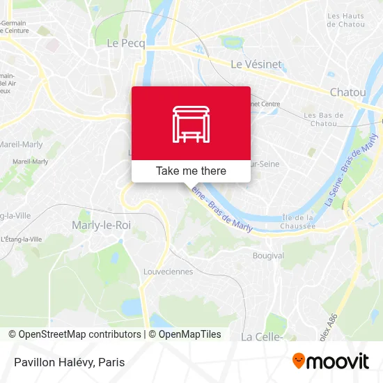 Pavillon Halévy map