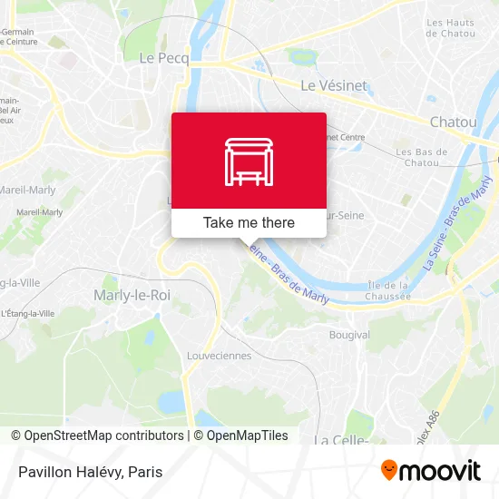 Pavillon Halévy map