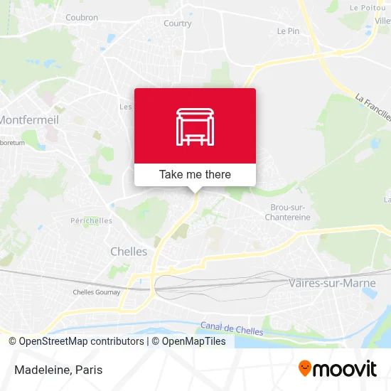 Madeleine map
