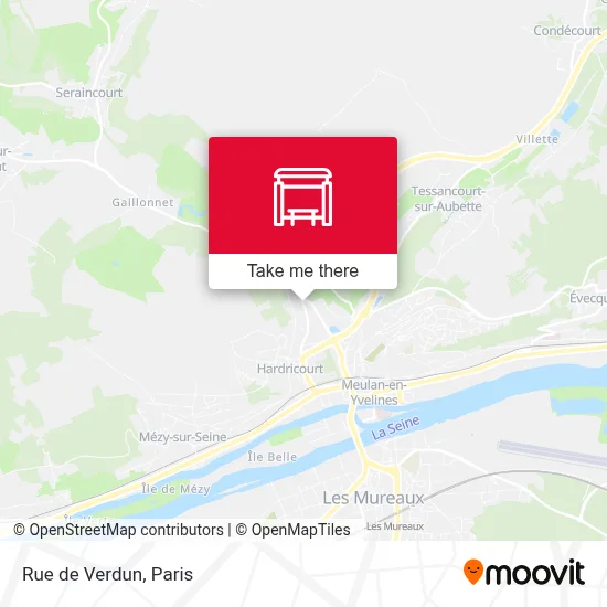 Rue de Verdun map
