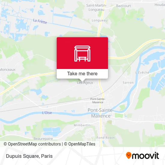 Place Dupuis map