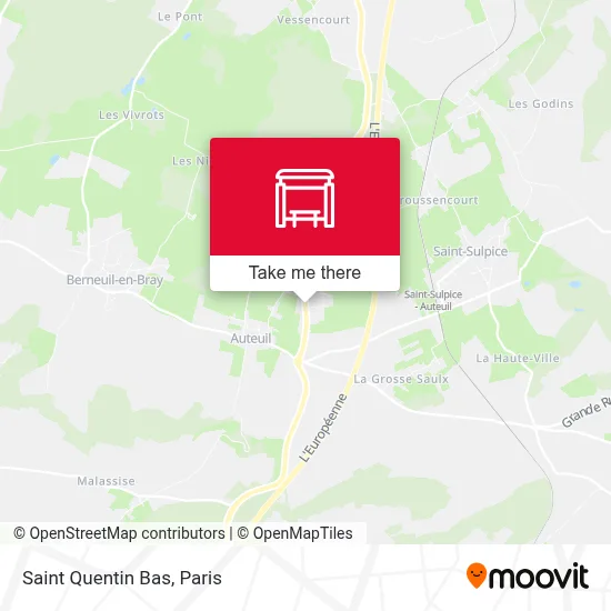 Saint Quentin Bas map