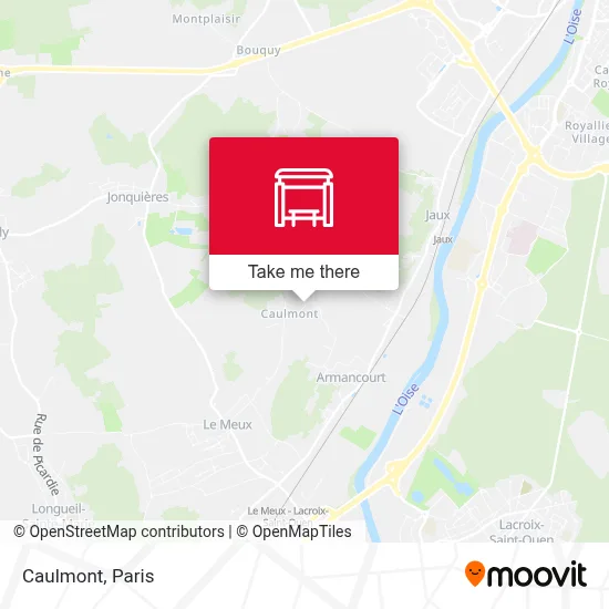 Caulmont map