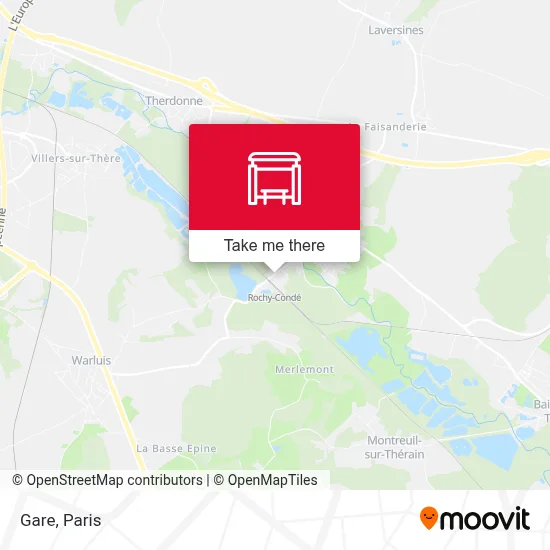 Gare map