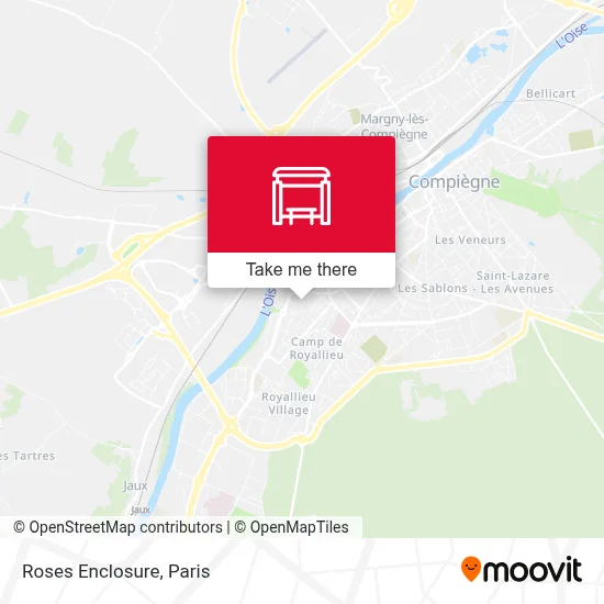 Clos Des Roses map
