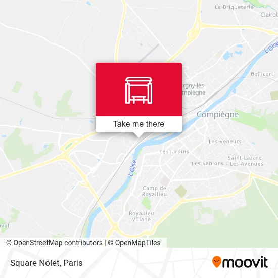 Square Nolet map