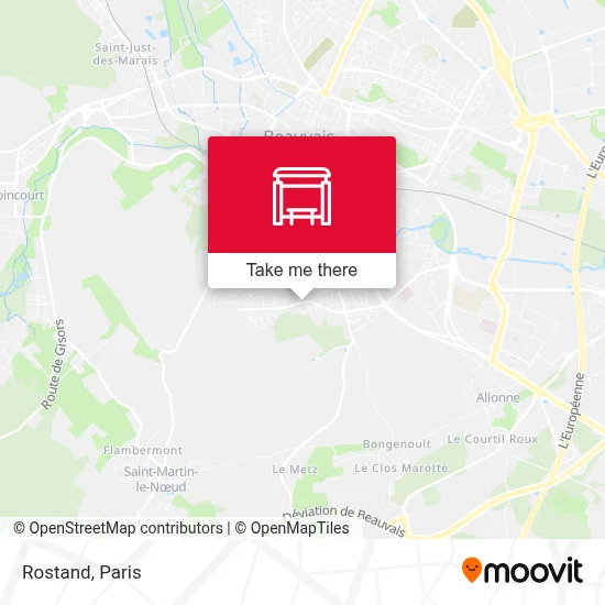 Rostand map