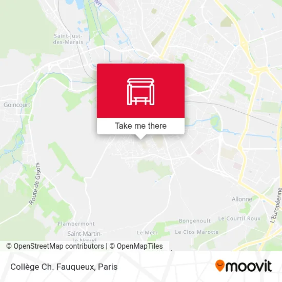 Mapa Collège Ch. Fauqueux