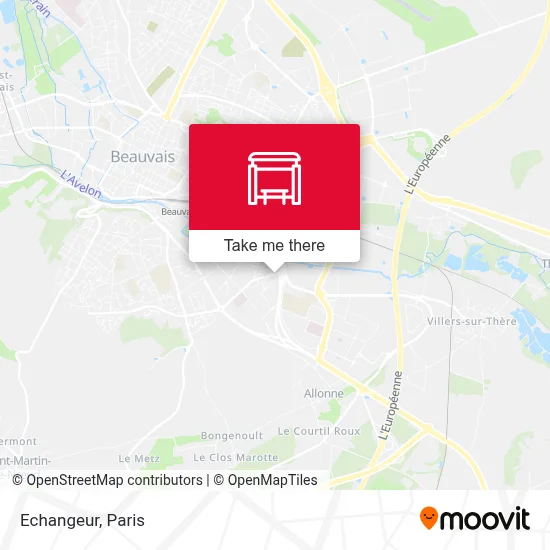 Echangeur map