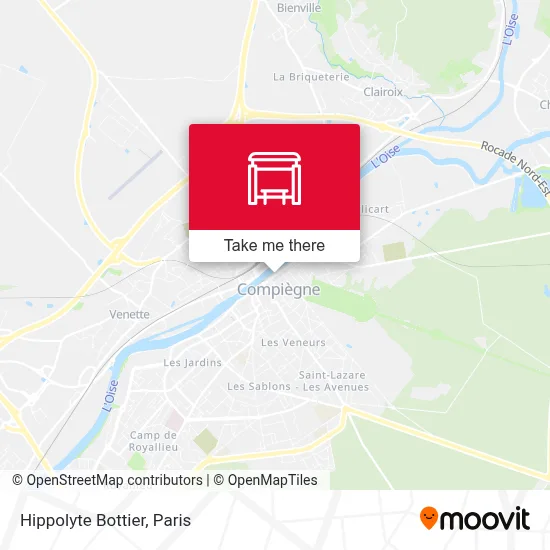 Hippolyte Bottier map