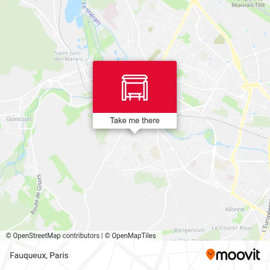 Fauqueux map