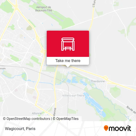 Wagicourt map