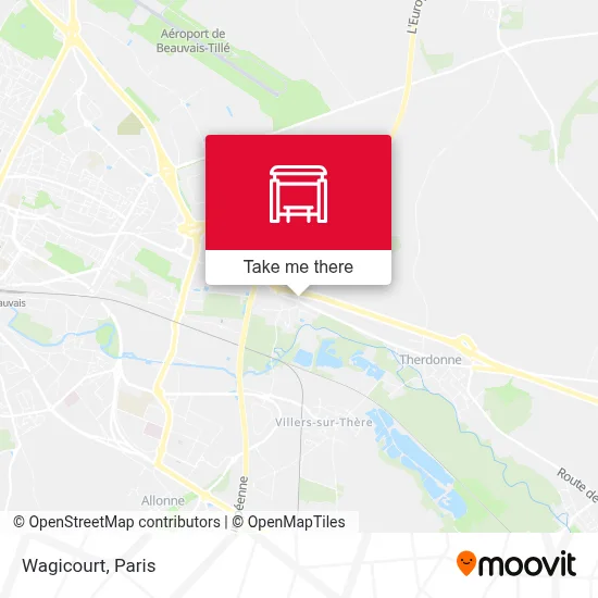 Wagicourt map