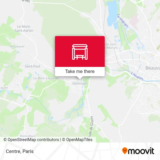 Centre map