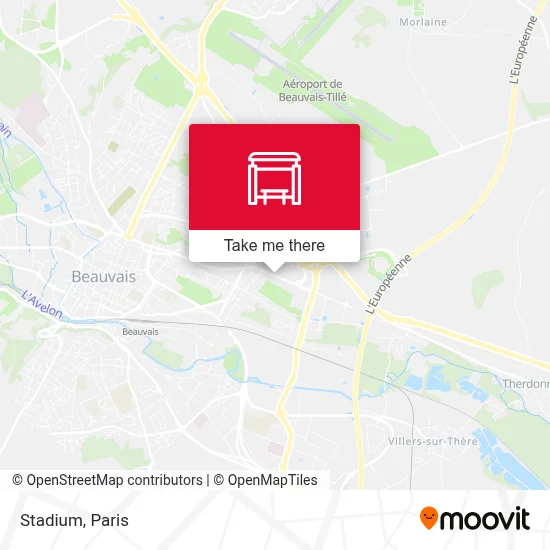 Stade map