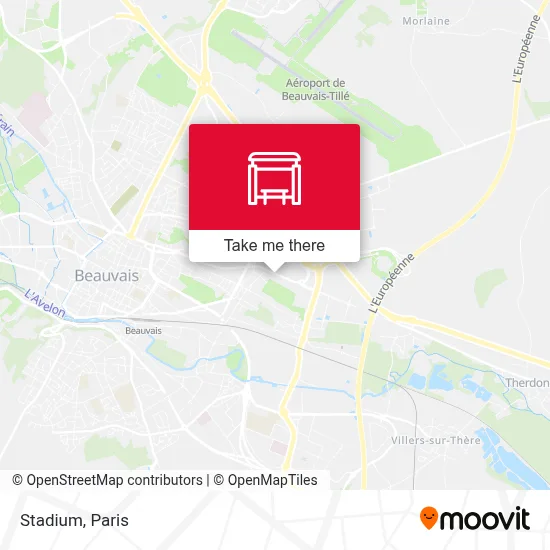 Stade map