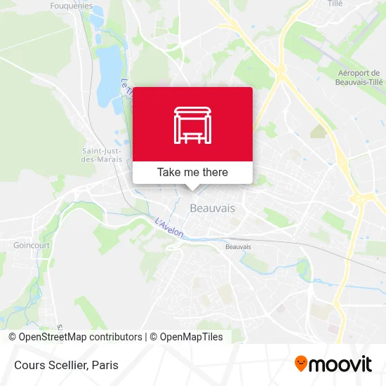 Cours Scellier map