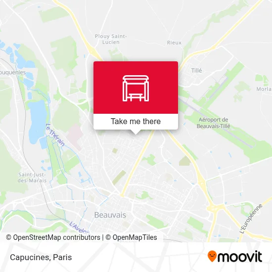 Capucines map