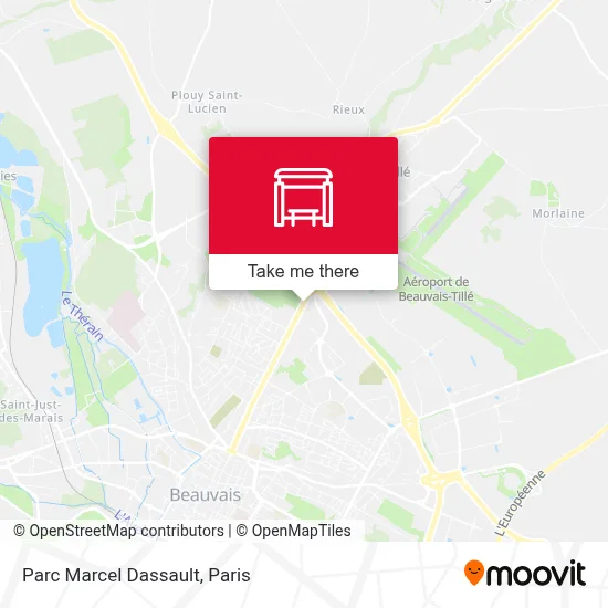 Parc Marcel Dassault map