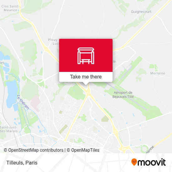 Tilleuls map