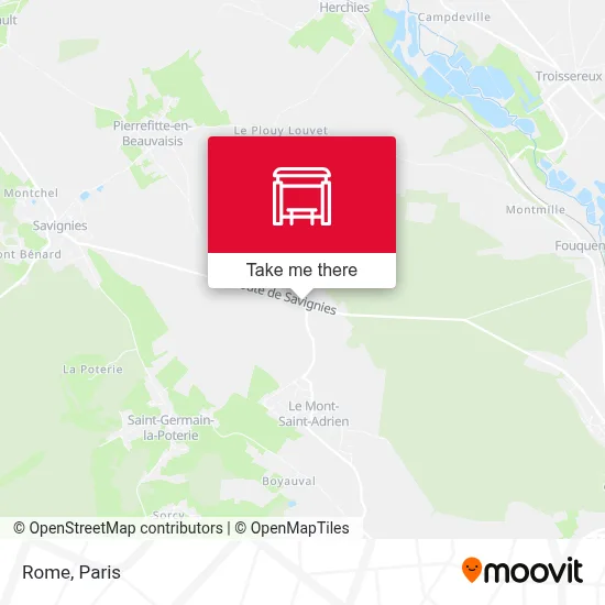 Rome map