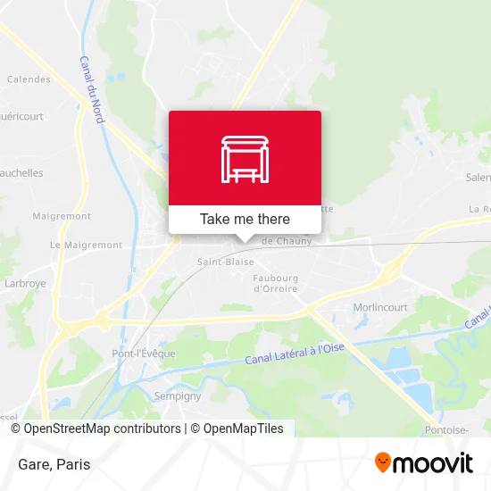 Gare map