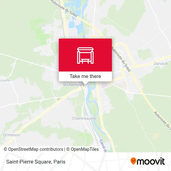 Place Saint-Pierre map