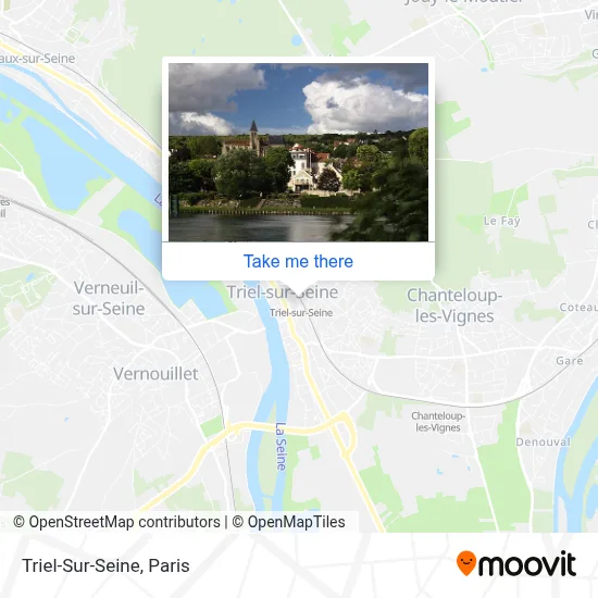 Triel-Sur-Seine map