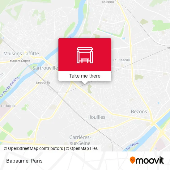 Bapaume map