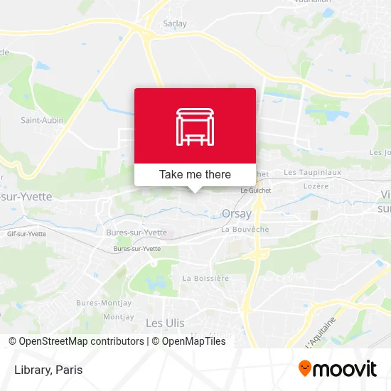 Bibliothèque map